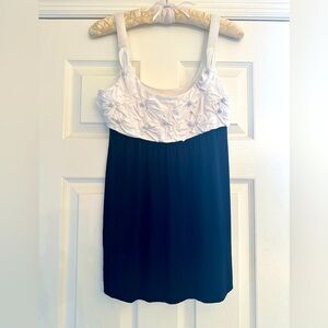 🌸3 for $20🌸 KISCHE Flowers & Buttons Babydoll Tank Top Womens Petite M Y2K